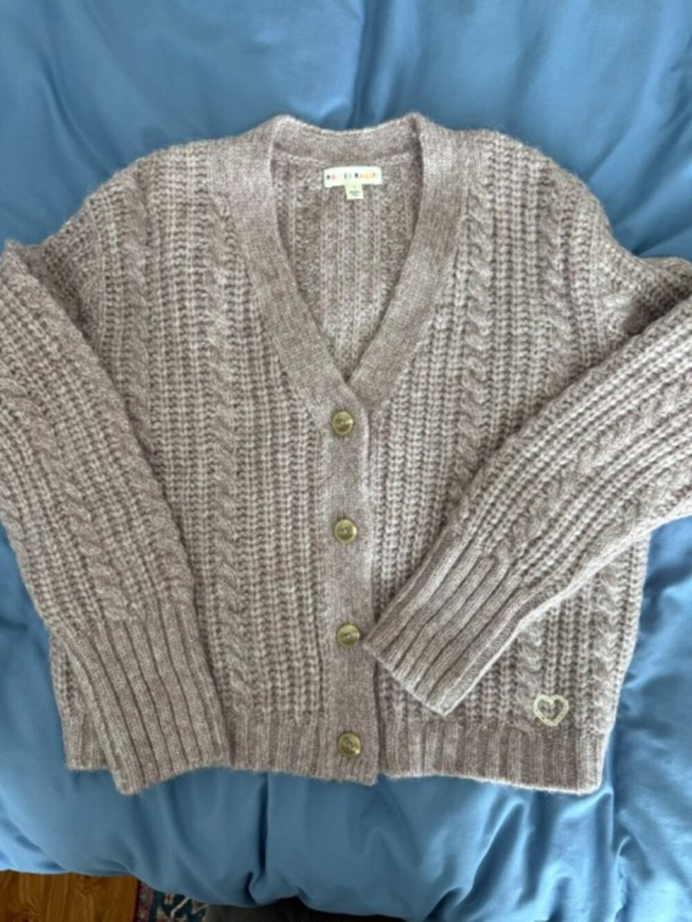 Roller Rabbit Alpaca Knit Cardigan - Picture 2 of 5